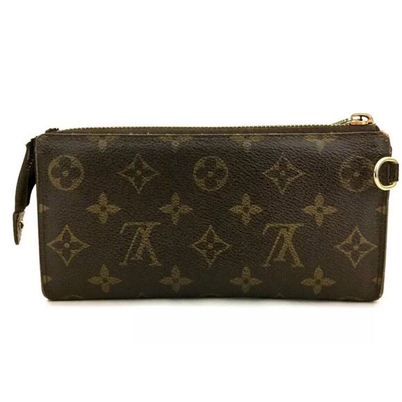 Authentic Louis Vuitton Monogram Portefeiulle Astrid Long Wallet Brown/4AF1108 - Picture 4 of 8